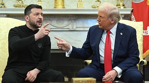 Volodymyr Zelensky And Donald Trump Meeting