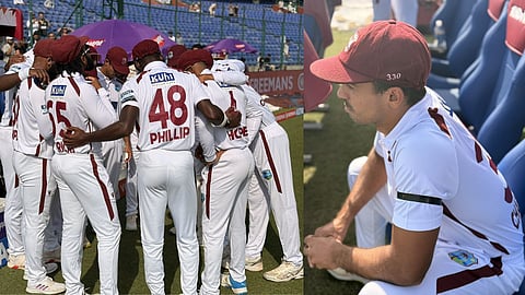 IND vs WI: भारत के खिलाफ दूसरे टेस्ट के दौरान वेस्टइंडीज के खिलाड़ी ने बांधी काली पट्टी, जानें वजह