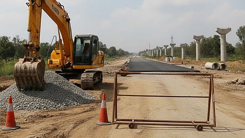 arjuni-chikhli-kohditola-savangi-road-poor-quality-work