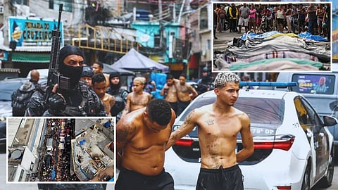 Bloodied streets in Brazil, police launch largest drug operation, killing over 132 people