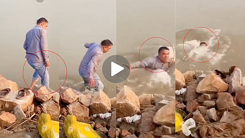 delhi-bjp-leader-kuldeep-nainwal-dies slips in-yamuna-river during-fish feeding