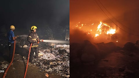 Nagpur Fire Break out: नागपुर में एक कागज के कारखाने में आग लगने की घटना सामने आई है। आग पर काबू पाने के लिए दमकल की गाड़ियों को घंटों मशक्कत करनी पड़ी।
