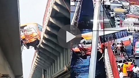 hapur-roadways-bus-hanging-over-ganga-river-terrifying-accident-video
