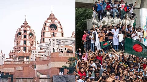 बांग्लादेश में उठी हिंदू मंदिर को बंद करने की मांग! कट्टरपंथियों ने शुरू किया प्रदर्शन, बढ़ा तनाव
