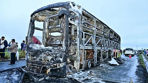 kurnool bus accident