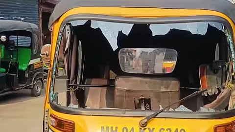 mira-bhayandar-kashimira-violence-auto-rickshaw-vandalism-thane-police