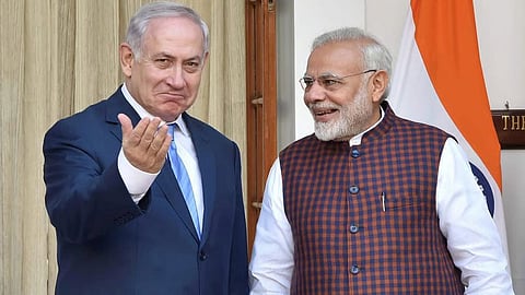 pm modi welcomes israel hamas peace deal praises netanyahu leadership