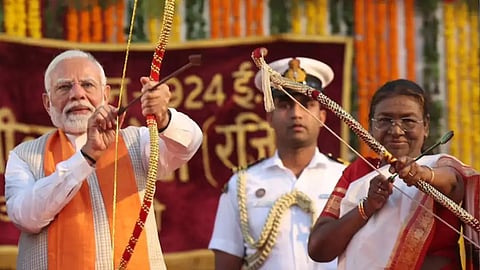 ravan-dahan-2025-president-attended-why-pm-modi-did-not-join-real-reason