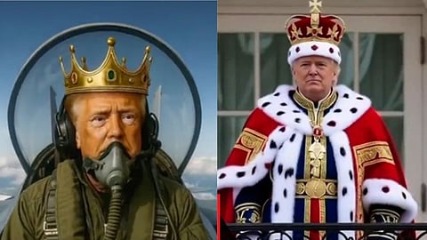 ट्रंप ने फेंका कीचड़...No Kings प्रोटेस्ट से राष्ट्रपति नाराज हुए, AI वीडियो बनाकर उड़ाया मजाक
