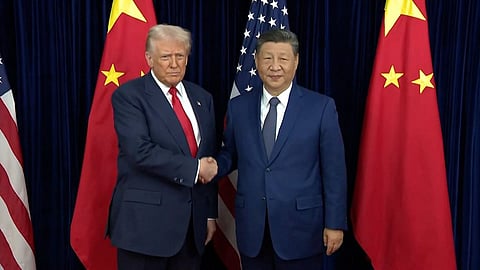 Trump and Xi meet after six years, warm welcome in Busan; trade deal could be signed today