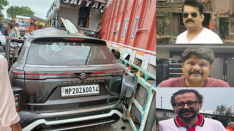 Nagpur Jabalpur Highway Crash: नागपुर-जबलपुर राष्ट्रीय राजमार्ग क्रमांक 44 पर बुधवार दोपहर वडंबा परिसर में कार और ट्रैवल्स बस की आमने-सामने भिड़ंत में जबलपुर के तीन लोगों की मौके पर ही मौत हो गई।