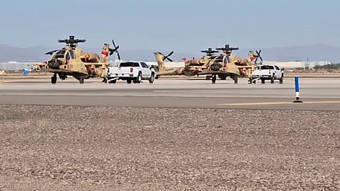 Apache helicopters coming to India turned back midway