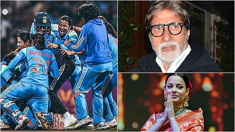 Bollywood Celebs Congrats to India Women Cricket Team