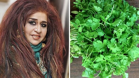 शहनाज हुसैन के नुस्खे, धनिया और नींबू का जूस
