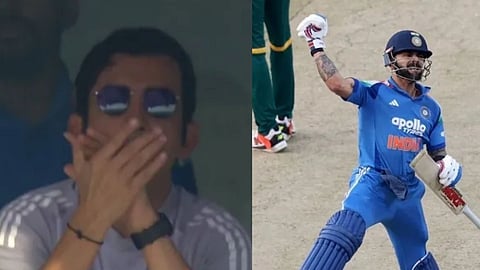 विराट कोहली के शतक गौतम नहीं रहे 'गंभीर', दिया कमाला का रिएक्शन, कोच ने जीत लिए फैंस का दिल