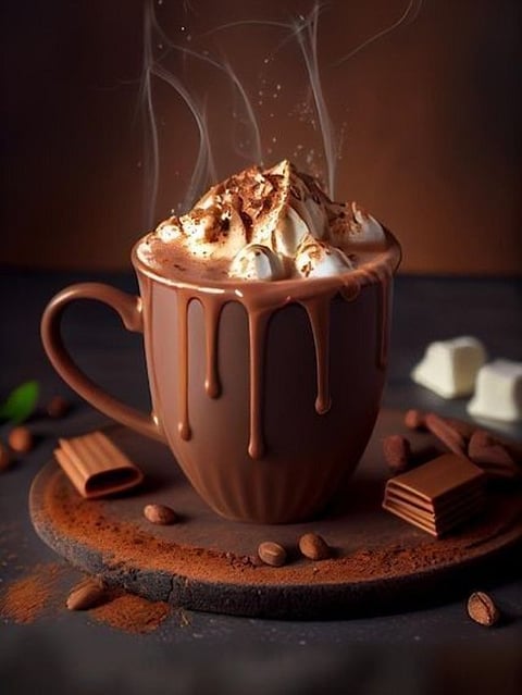 Dry Fruits वाला Hot Chocolate Milk बच्चों का बनेगा पसंदीदा