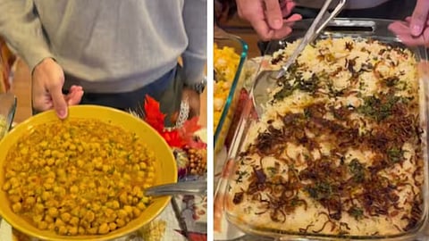 An American youth's "Indian Thanksgiving" video went viral on social media due to its Indian cuisine, with people calling it a beautiful example of cultural harmony.