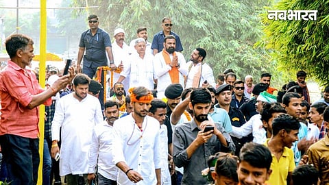 Lallan Singh And Samrat Choudhary In Mokama