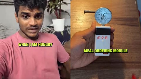 An Indian engineer's gadget, MOM, which automatically orders food from Zomato by recognizing the sound of the stomach, has gone viral on social media.
