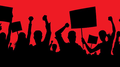 Protest In Thane