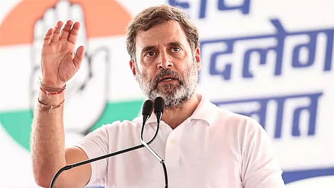 Rahul Gandhi on Army