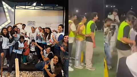 मैदान पर उतरीं 'कप्तान' स्मृति मंधाना और पलाश मुच्छल, टीम ब्राइड की जीत पर जश्न हुआ वायरल! देखें वीडियो