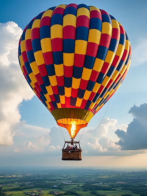 hot air balloon ride places