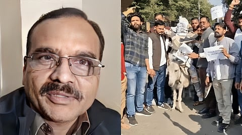 mp-news ias-santosh-verma-controversy-brahmin-protest-gen-z-bhopal