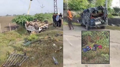 rajasthan-kota-school-van-suv-collision-2-students-dead-12-injured-tire-burst