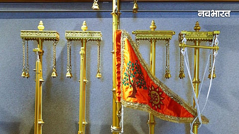 ram mandir shikhar flag