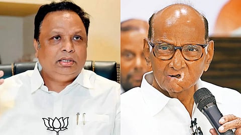 Maharashtra Politics Controversy: एनसीपी-एसपी प्रमुख शरद पवार ने मंत्री आशीष शेलार के धर्म और जाति पर बयान को खतरनाक बताया। शरद पवार ने किसानों की मदद में देरी पर सरकार पर निशाना साधा।