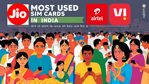 भारत में कौन-सी SIM सबसे ज्यादा इस्तेमाल होती है? नई रिपोर्ट में आए चौंकाने वाले आंकड़े सामने