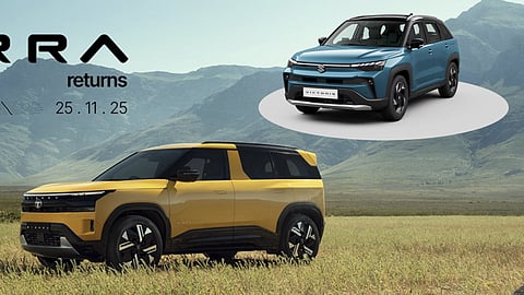 25 नवंबर को लॉन्च होगी नई Tata Sierra, Maruti Victoris से होगा सीधा मुकाबला