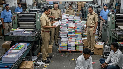 Balbharati Nagpur Printing Press Raid