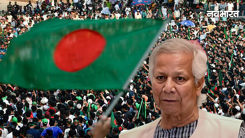 The flames of violence in Bangladesh reach the border... Anti-India slogans raised at the border, security agencies on high alert.