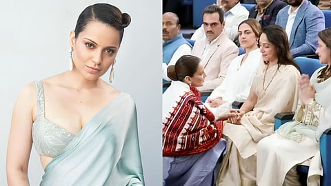 Kangana Ranaut emotional statement in memory of Dharmendra ji