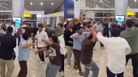 Passengers and IndiGo staff danced Garba at Goa Airport after a flight delay, and the video went viral.