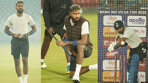 IND vs SA: बाराबती स्टेडियम में अकेले प्रैक्टिस करते दिखें हार्दिक पांड्या, वीडियो हुआ वायरल