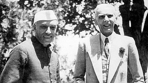 Mohammed Ali Jinnah and Jawarlal Nehru