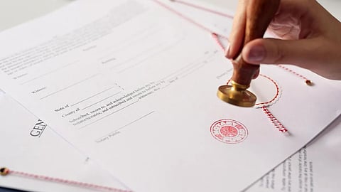 Occupancy certificate