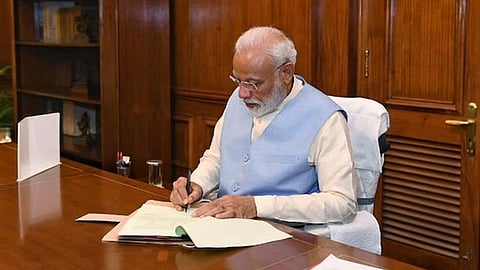 The Modi government also changed the name of the Prime Minister Office