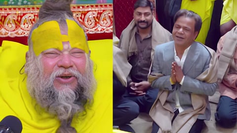 Rajpal Yadav met Premanand Maharaj