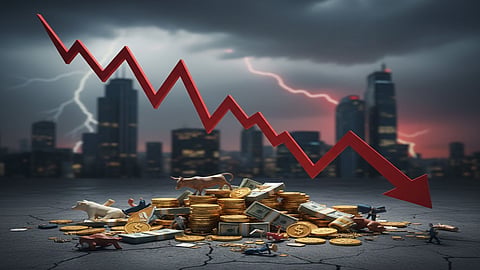 Stock markets from India to Korea fell today, Sensex and Nifty fell