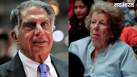 Simone Tata And Ratan Tata