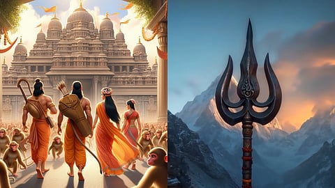 The amazing connection between the Ramayana and the Gayatri Mantra: 24 letters, 24 chapters, and 24,000 verses.