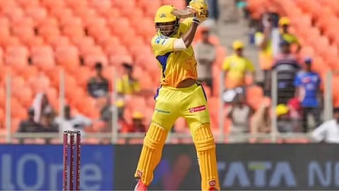 IPL से पहले काटा गदर, CSK के बल्लेबाज ने 11 गेंदों में ठोके 5 छक्के 4 चौके, स्ट्राइक रेट 354 का
