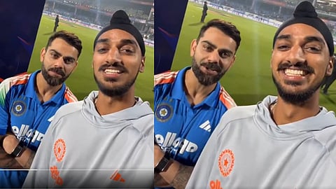 तेरी भी पक्की थी...विराट कोहली ने अर्शदीप सिंह को किया ट्रोल, सोशल मीडिया पर वायरल हुआ VIDEO