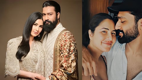 Vicky and Katrina were seen together for the first time after becoming parents
