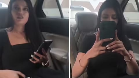 A dispute between a cab driver and a woman passenger over a 100-metre drop location in Bengaluru has gone viral on social media.