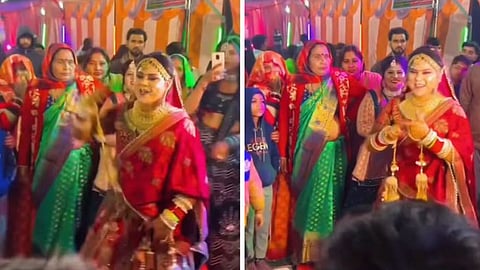 A bride’s powerful dance on ‘Yar Mafia’ song at her wedding has taken social media by storm.